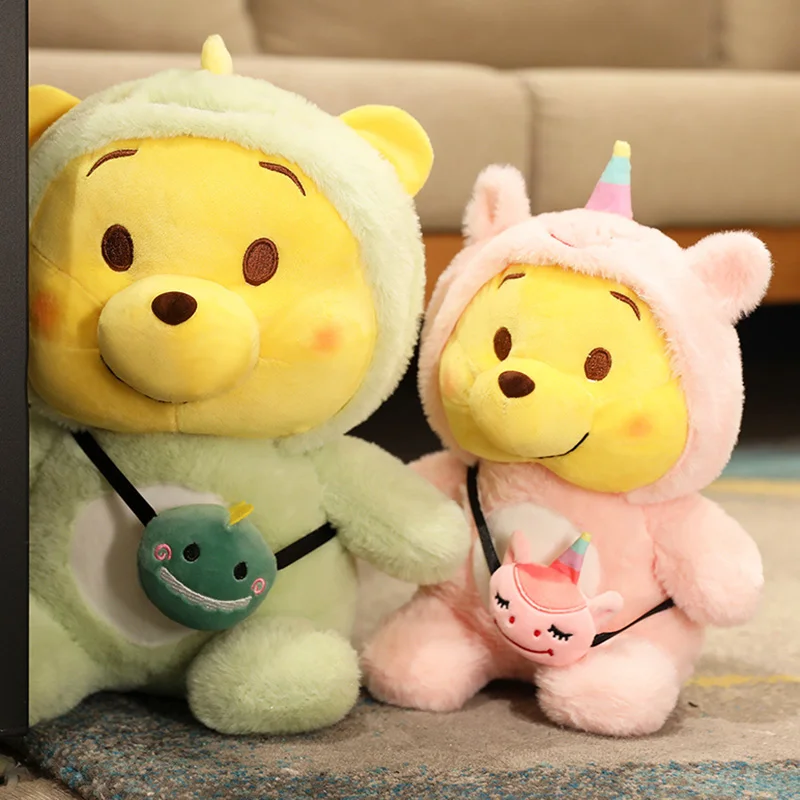 30/40cmGenuine Disney Kawaii Crossdressing Winnie the Pooh Stuffed Plush Toy Soft Cute animal Plush Doll Gifts for Children Kids
30/40cmGenuine Disney Kawaii Crossdressing Winnie the Pooh Stuffed Plush Toy Soft Cute animal Plush Doll Gifts for Children Kids