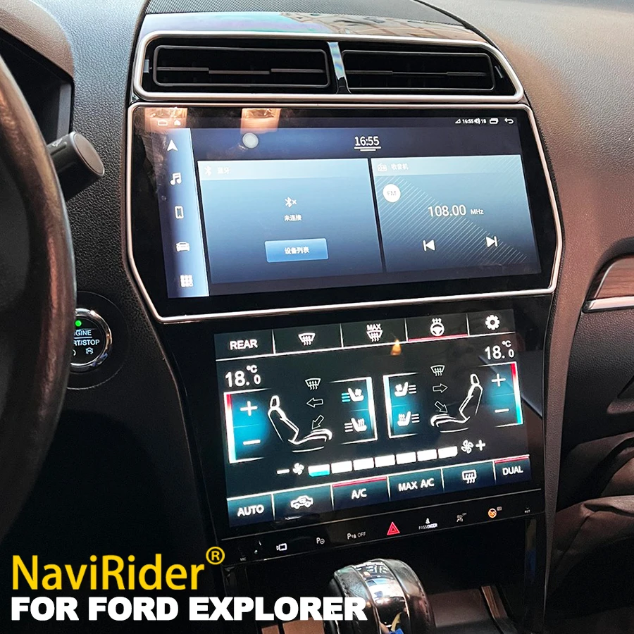 Для Ford Explorer 2011-2019 автомобильный радиоприемник мультимедийный видеоплеер GPS-навигация Android Auto CarPlay экран 4G AC экран головное устройство
Для Ford Explorer 2011-2019 автомобильный радиоприемник мультимедийный видеоплеер GPS-навигация Android Auto CarPlay экран 4G AC экран головное устройство