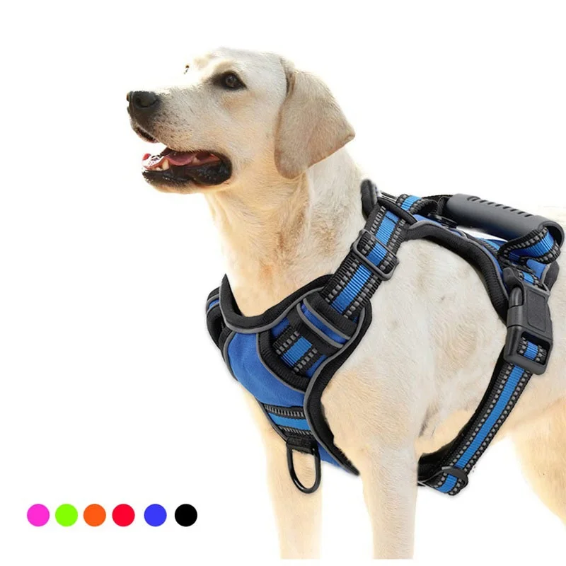 Dog Harness No Pull Breathable Reflective Pet Harness Vest For Small Large Dog Outdoor Running Dogs Training Accessories
Dog Harness No Pull Breathable Reflective Pet Harness Vest For Small Large Dog Outdoor Running Dogs Training Accessories