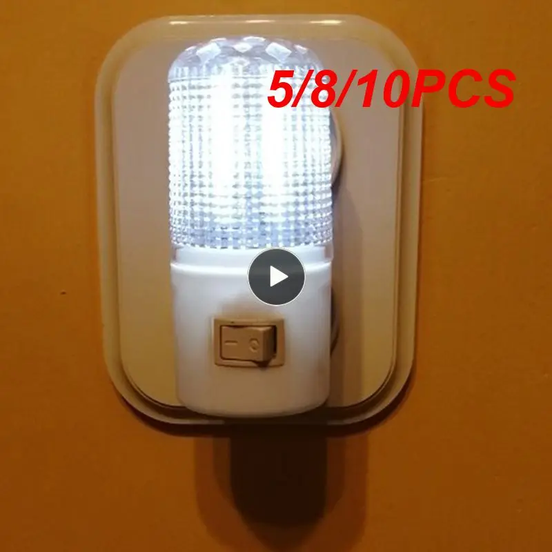 5/8/10PCS Living Room Bedroom Lighting Wall Mounted Bedside Lamp Home Lighting Led Night Light Eu Plug Emergency Light 2023
5/8/10PCS Living Room Bedroom Lighting Wall Mounted Bedside Lamp Home Lighting Led Night Light Eu Plug Emergency Light 2023