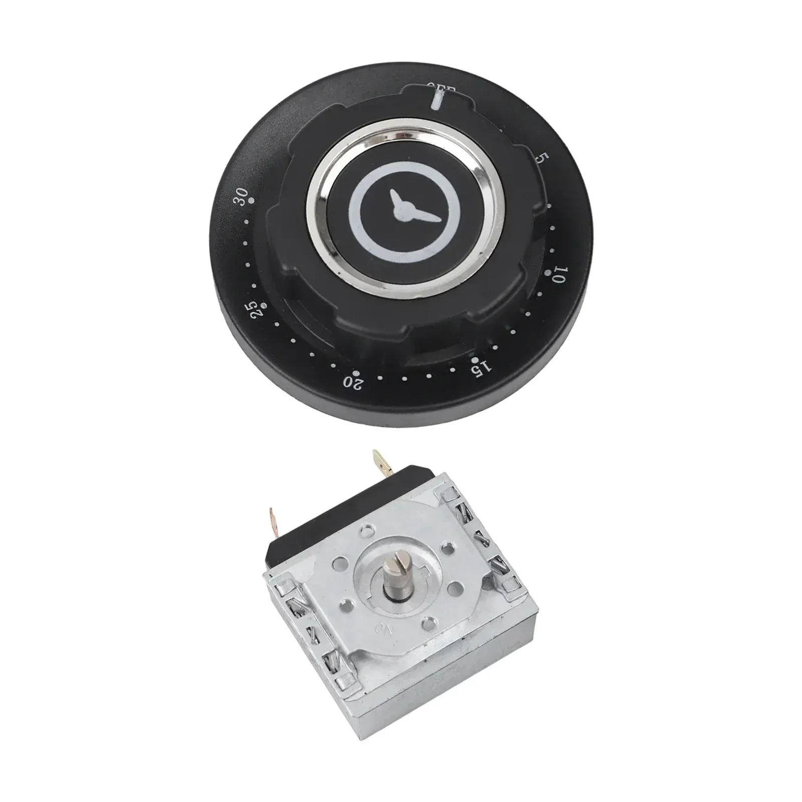 Таймер для кухонной техники 30, 60, 90, 120 минут, регулируемые настройки с колокольчиком для микроволновых печей и более AC250V 16A
Таймер для кухонной техники 30, 60, 90, 120 минут, регулируемые настройки с колокольчиком для микроволновых печей и более AC250V 16A