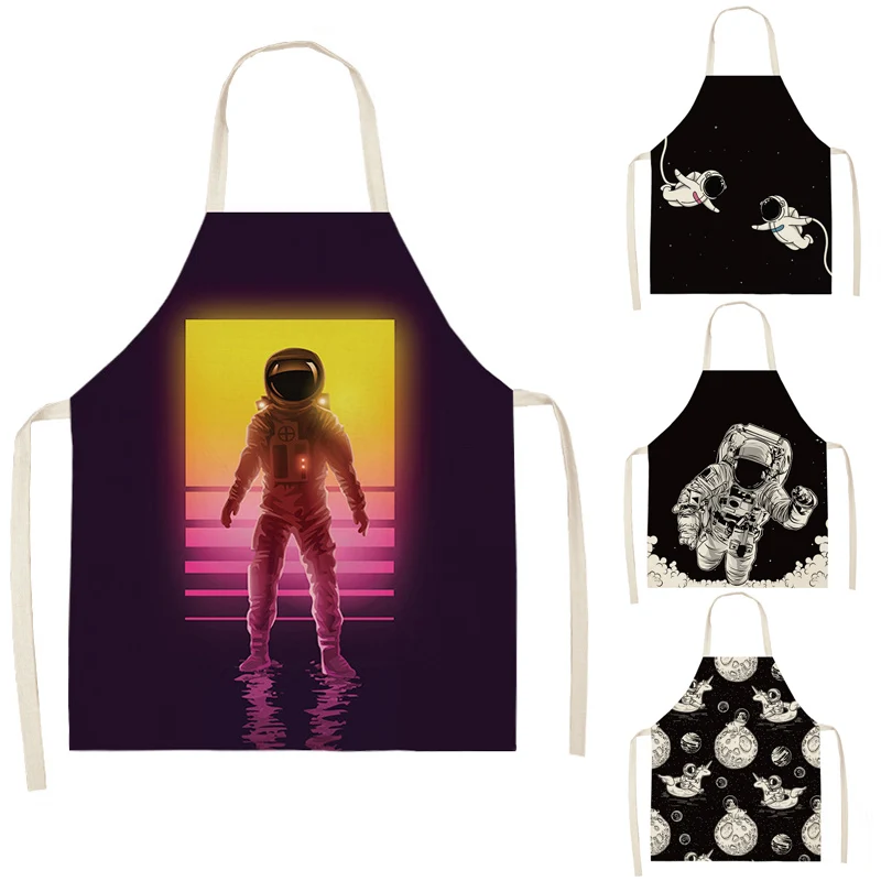 1 Pcs Astronaut Pattern Kitchen Sleeveless Aprons Cotton Linen Bibs 66x47cm Household Cleaning Pinafore Home Cooking 
1 Pcs Astronaut Pattern Kitchen Sleeveless Aprons Cotton Linen Bibs 66x47cm Household Cleaning Pinafore Home Cooking
