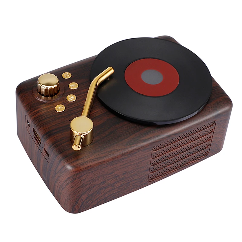 Retro Bluetooth Speaker Phonograph Portable Plug-in Card Wireless Mobile Phone Creative Bocina Vintage Musical Vitrola 10W
Retro Bluetooth Speaker Phonograph Portable Plug-in Card Wireless Mobile Phone Creative Bocina Vintage Musical Vitrola 10W