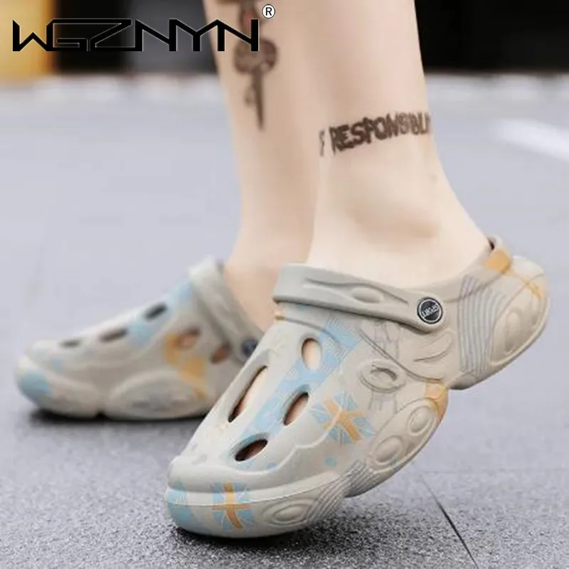 Men's Platform Sandals Summer Clogs Shoes New Outdoor Casual Beach Shoes for Men Fashion Breathable Non-slip Mens Sport Slippers 
Men's Platform Sandals Summer Clogs Shoes New Outdoor Casual Beach Shoes for Men Fashion Breathable Non-slip Mens Sport Slippers