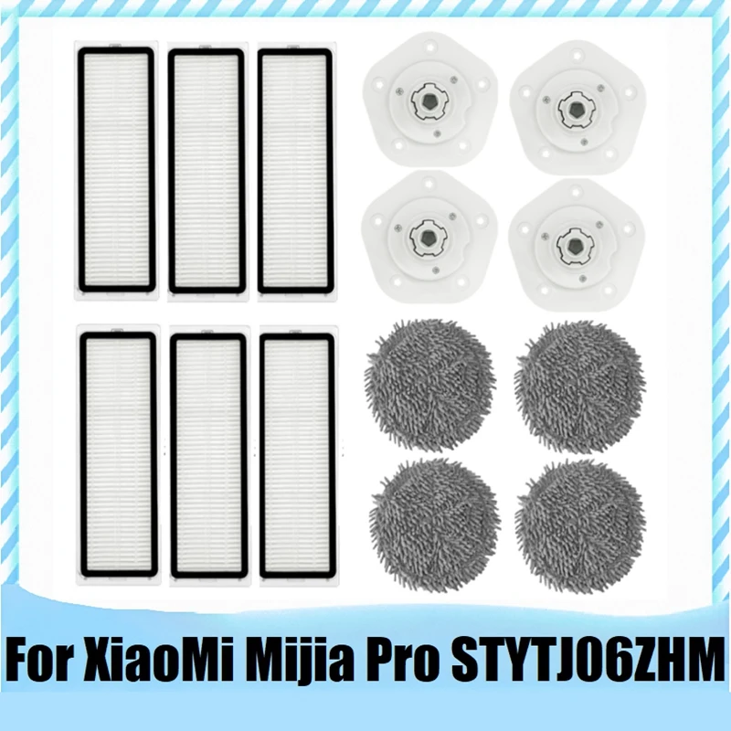 14PCS Washable HEPA Filter Detachable Mop Cloth Holder For Xiaomi Mijia Pro STYTJ06ZHM Robot Vacuum Replacement Parts
14PCS Washable HEPA Filter Detachable Mop Cloth Holder For Xiaomi Mijia Pro STYTJ06ZHM Robot Vacuum Replacement Parts