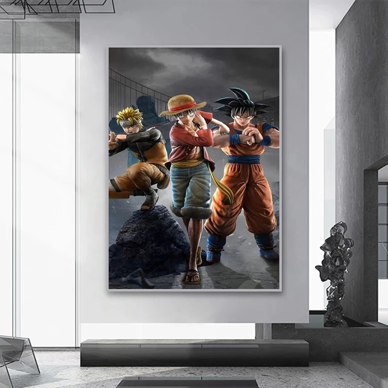 Аниме Драконий жемчуг Наруто цельный Холст Картина Гоку Луффи Наруто Узумаки персонаж постер Картина Настенная Художественная печать дома...
Аниме Драконий жемчуг Наруто цельный Холст Картина Гоку Луффи Наруто Узумаки персонаж постер Картина Настенная Художественная печать дома...