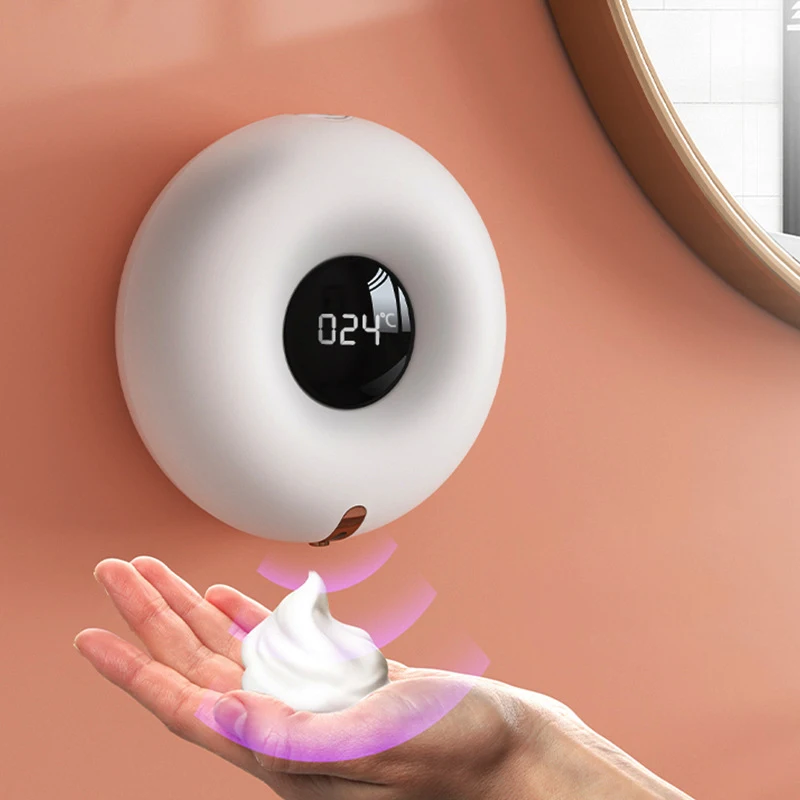 Household Infrared Soap Dispenser Cleaning Foam Machine Soap Dispenser LED Display Automatic Induction Foam Hand Washer Sensor
Household Infrared Soap Dispenser Cleaning Foam Machine Soap Dispenser LED Display Automatic Induction Foam Hand Washer Sensor