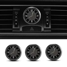 Car Clock Luminous Stick-On Mini Digital Watch Mechanics Quartz Accessories For BMW E46 E60 E90 E39 E87 E36 E92 E70 E91 X3 X5