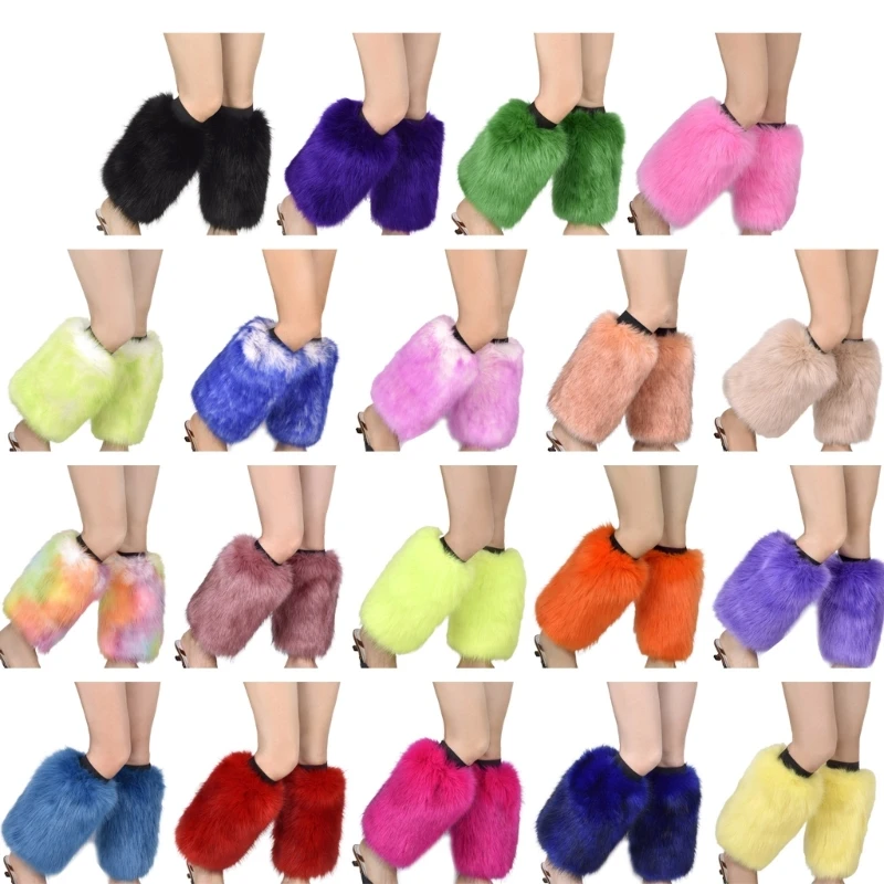 Boot Cuffs Leg Warmers Winter Warm Outdoor Fashion Vibrant Neon Fluffy Faux Fur Boots Cover Thick Calf Socks for Women T8NB
Boot Cuffs Leg Warmers Winter Warm Outdoor Fashion Vibrant Neon Fluffy Faux Fur Boots Cover Thick Calf Socks for Women T8NB