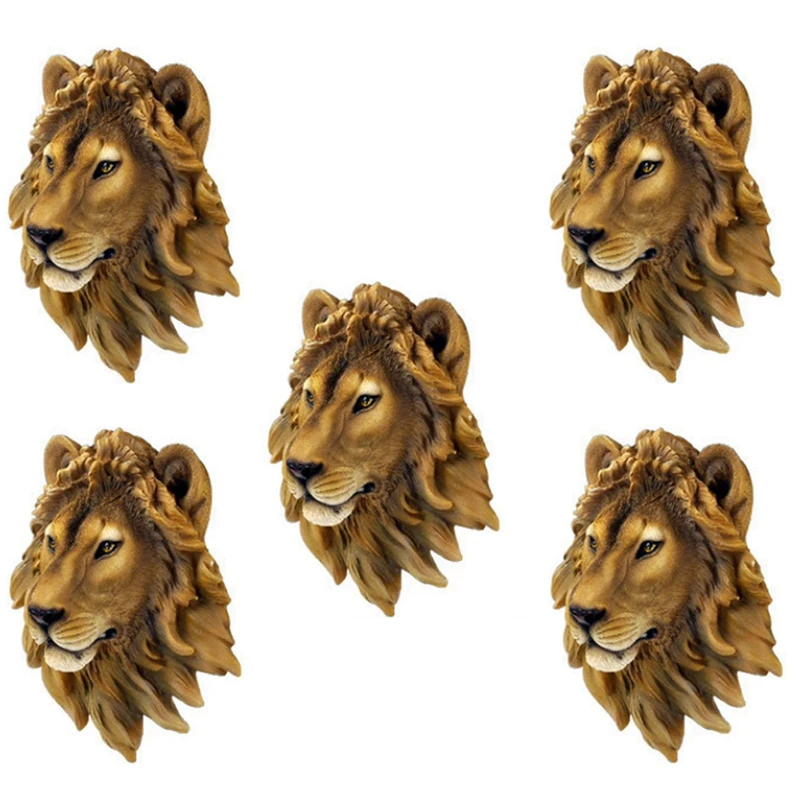 5X Wall Decoration Bar Wine Cellar Lion Head Simulation Sculpture Creative Decor Resin Craft Beast Head Wall Statue
5X Wall Decoration Bar Wine Cellar Lion Head Simulation Sculpture Creative Decor Resin Craft Beast Head Wall Statue