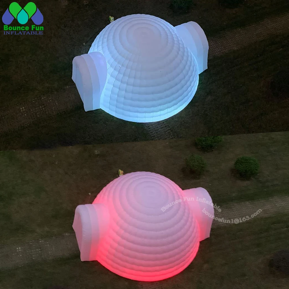 Free Shipping! 6m Dia Factory Price White Inflatable Igloo Dome Tent With LED Lights 2 Doors Outdoor Camping Party House Marquee
Free Shipping! 6m Dia Factory Price White Inflatable Igloo Dome Tent With LED Lights 2 Doors Outdoor Camping Party House Marquee