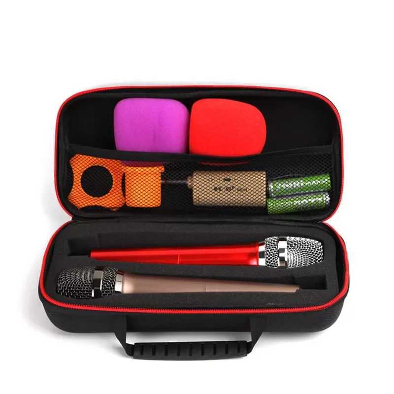 Portable wireless microphone case Storage Bag large travel bag Hard Case EVA Carry mic Bag for Travelling camping Business Trip
Portable wireless microphone case Storage Bag large travel bag Hard Case EVA Carry mic Bag for Travelling camping Business Trip
