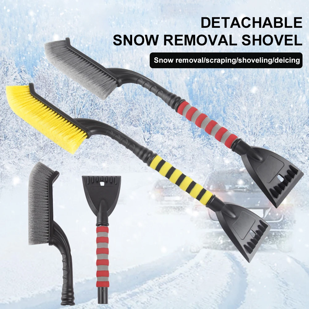 2 In 1 Car Ice Scraper Snow Shovel Detachable Snow Brush Automotive Snow Ice Removal Shovel Winter Car Cleaning Tool Accessories
2 In 1 Car Ice Scraper Snow Shovel Detachable Snow Brush Automotive Snow Ice Removal Shovel Winter Car Cleaning Tool Accessories