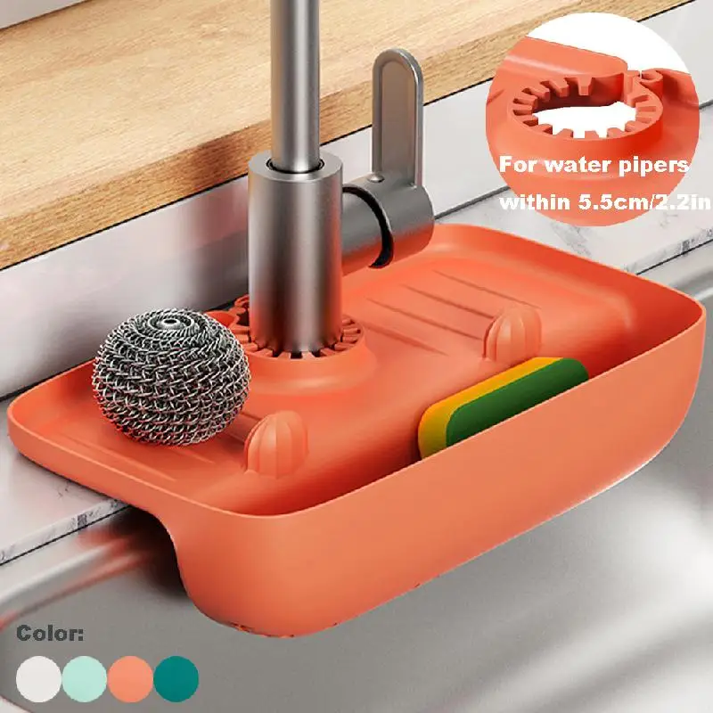 Silicone Kitchen Faucet Mat Sink Splash Pad Drain Pad Bathroom Shampoo Soap Dispenser Quick Dry Tray Bathroom Kitchen Accessorie
Silicone Kitchen Faucet Mat Sink Splash Pad Drain Pad Bathroom Shampoo Soap Dispenser Quick Dry Tray Bathroom Kitchen Accessorie