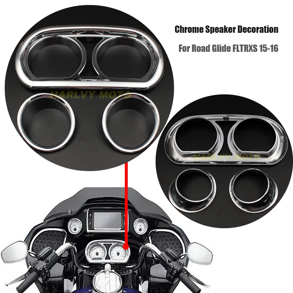 4 Pcs ABS Plastic Chrome Motorcycle Gauge Bezel Trim Case For Road Glide FLTRX Special FLTRXS 2015-2017 Free Shipping
4 Pcs ABS Plastic Chrome Motorcycle Gauge Bezel Trim Case For Road Glide FLTRX Special FLTRXS 2015-2017 Free Shipping
