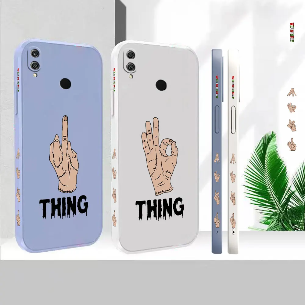 Wednesday Middle Finger Liquid Silicone Case For Honor 80 70 60 50 SE GT 30 30S 20 20S 10 9 8X Pro Plus Max Lite 4G 5G Cover
Wednesday Middle Finger Liquid Silicone Case For Honor 80 70 60 50 SE GT 30 30S 20 20S 10 9 8X Pro Plus Max Lite 4G 5G Cover