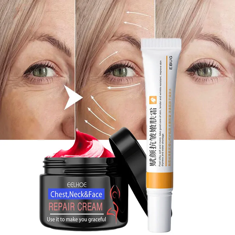 Instant Wrinkle Remover Face Cream Eye Firming Anti Aging Lifting Moisturizing Facial Cream Remove Fine Line Skin Care Cosmetic
Instant Wrinkle Remover Face Cream Eye Firming Anti Aging Lifting Moisturizing Facial Cream Remove Fine Line Skin Care Cosmetic