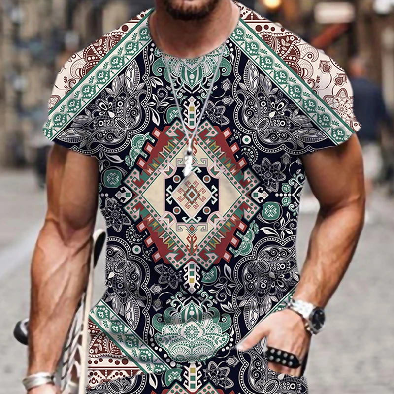 Casual Men's T-shirts Tops Short Sleeve Hip-hop Harajuku O Neck Outfit Summer Sportswear Luxury 3D Printed Oversized T-shirt 
Casual Men's T-shirts Tops Short Sleeve Hip-hop Harajuku O Neck Outfit Summer Sportswear Luxury 3D Printed Oversized T-shirt