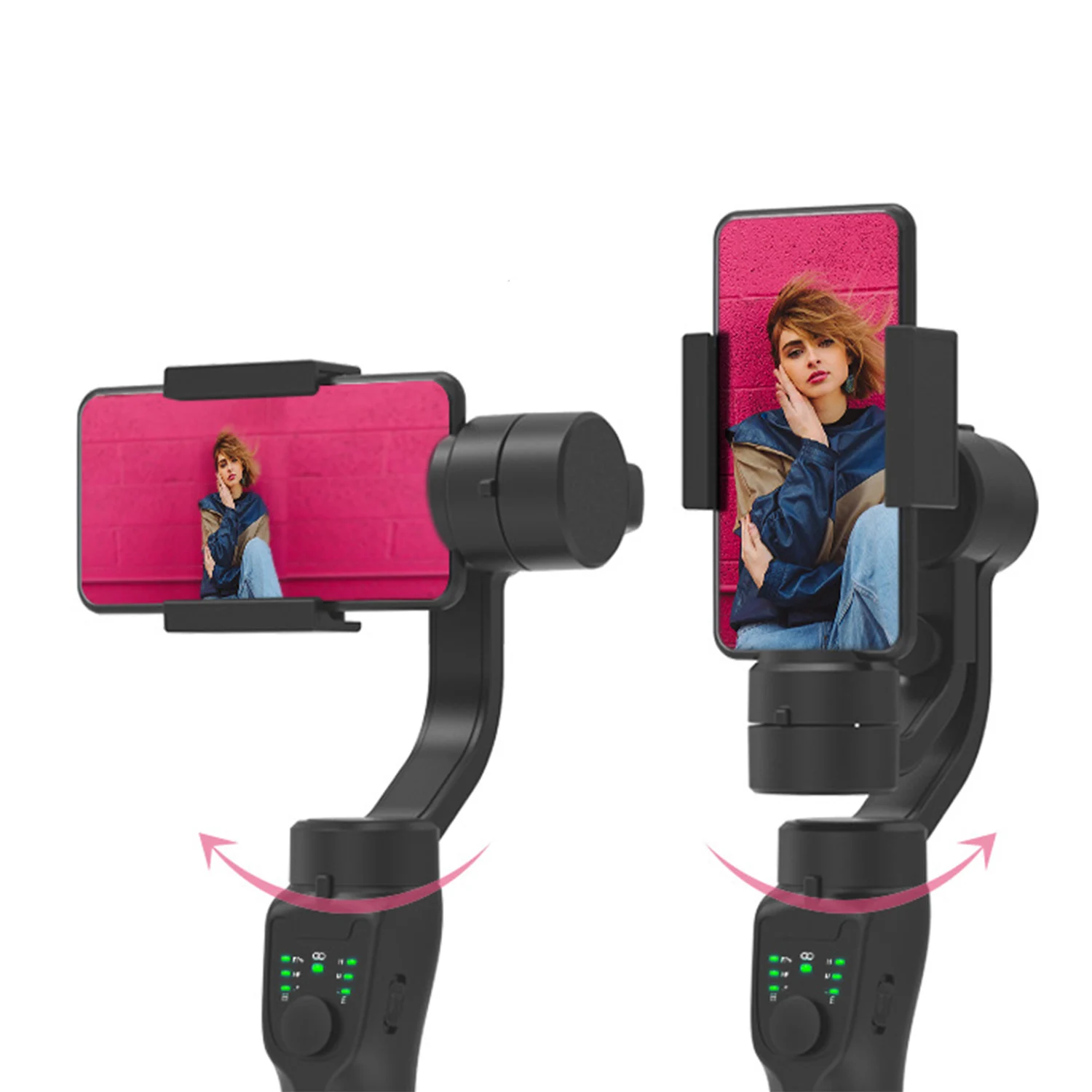 Professional 3-Axis Handheld stabilizer Electric Anti-shake Gimbal for Smartphone
Professional 3-Axis Handheld stabilizer Electric Anti-shake Gimbal for Smartphone