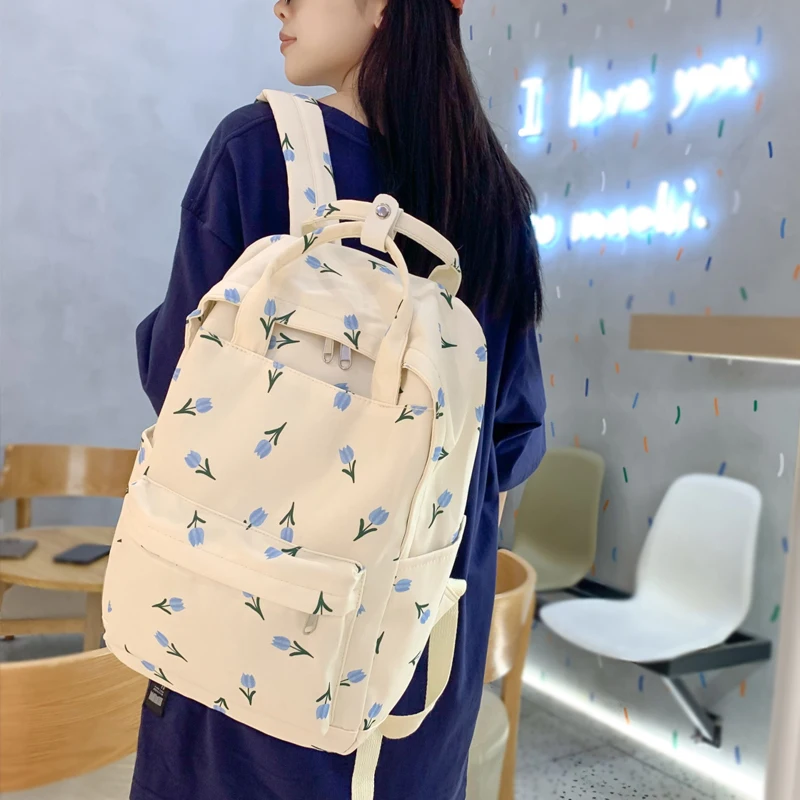 Fashion Cute Girls Schoolbag Flowers Design Women Travel Mochila Student Bookbag for Teenager Rucksack Kawaii Backpack
Fashion Cute Girls Schoolbag Flowers Design Women Travel Mochila Student Bookbag for Teenager Rucksack Kawaii Backpack