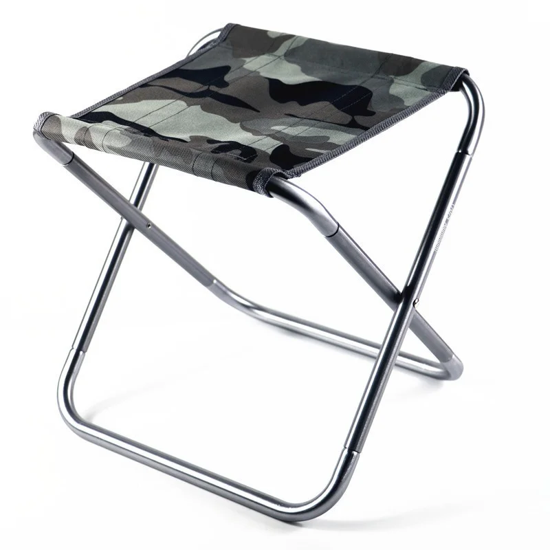 Outdoor small aluminum alloy folding stool for sitting on trains Portable small folding stool Lightweight fishing stool 
Outdoor small aluminum alloy folding stool for sitting on trains Portable small folding stool Lightweight fishing stool