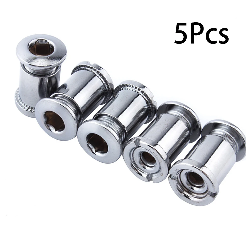 5PC Mountain Bike Chainring Screws Stainless Steel MTB Bicycle Chainring Screws Single/Double/Triple Bolts Cycling Accessories
5PC Mountain Bike Chainring Screws Stainless Steel MTB Bicycle Chainring Screws Single/Double/Triple Bolts Cycling Accessories