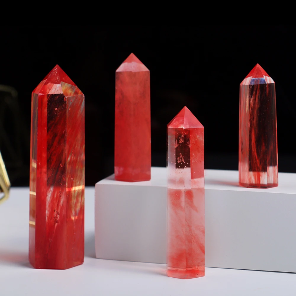 Mineraali Artificial Crystal Red Smelting Stone Tower Beautiful Ornament Healing Obelisk Stunning Point Wand Reiki Home Specimen
Mineraali Artificial Crystal Red Smelting Stone Tower Beautiful Ornament Healing Obelisk Stunning Point Wand Reiki Home Specimen