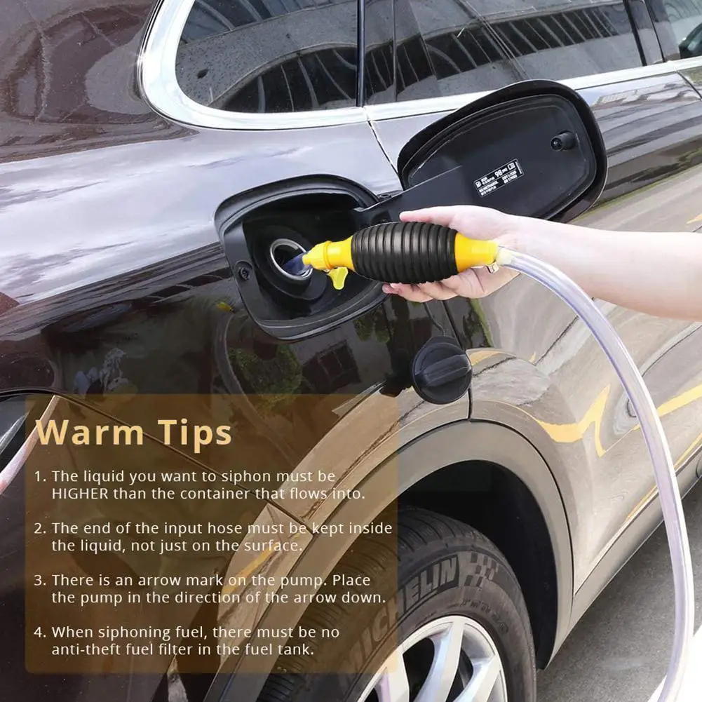 Universal Car Portable Manual Fuel Pump Transfer Hand Primer with 1M Pipe for Gas Gasoline C5K5
Universal Car Portable Manual Fuel Pump Transfer Hand Primer with 1M Pipe for Gas Gasoline C5K5