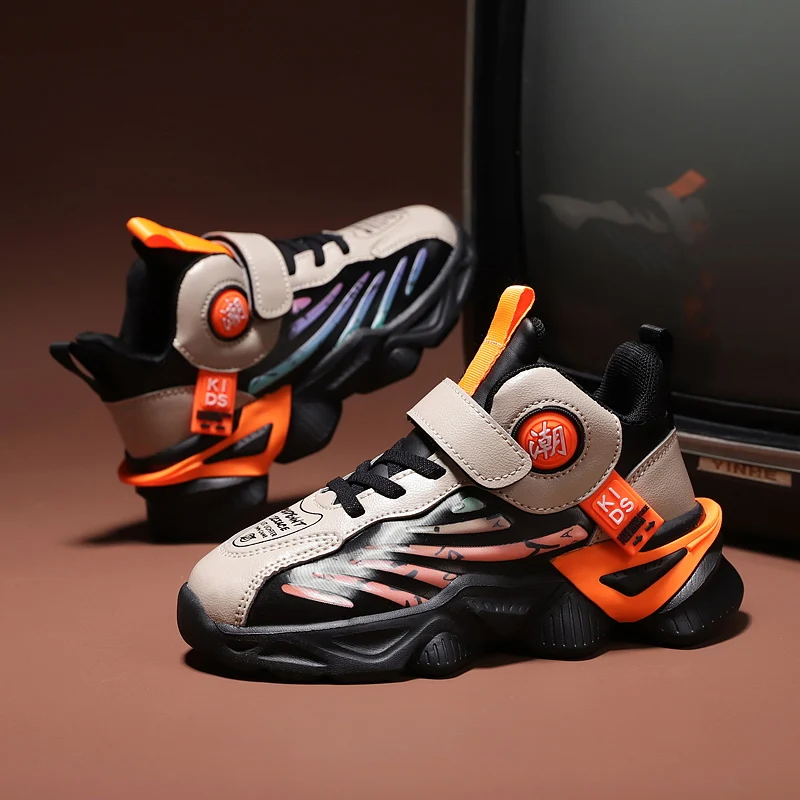 Spring/Summer Children's Sneakers 2022 Boys Basketball Sports Shoes for Boys High Quality Running Kids Shoes Chaussure Enfant
Spring/Summer Children's Sneakers 2022 Boys Basketball Sports Shoes for Boys High Quality Running Kids Shoes Chaussure Enfant