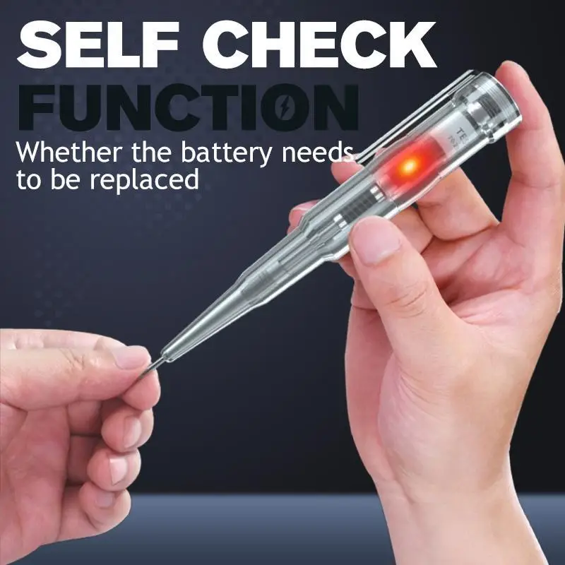 70-250V Electrical Tester Pen Waterproof Induced Voltage Responsive Tester Screwdriver Tool w/ Probe Indicator Light Test Pencil
70-250V Electrical Tester Pen Waterproof Induced Voltage Responsive Tester Screwdriver Tool w/ Probe Indicator Light Test Pencil