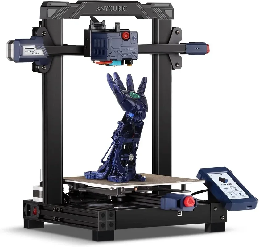 

100% Аутентичный 3D принтер, ANYCUBIC LeviQ Smart Leveling FDM принтеры со съемной пружинной стальной подогреваемой платформой