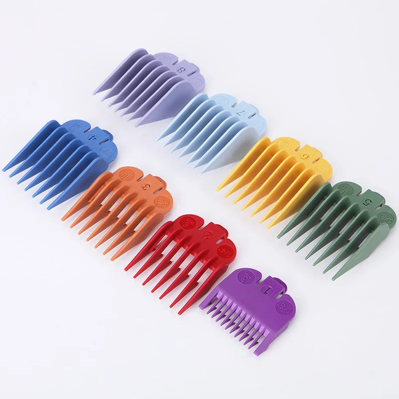 8Pcs Universal Hair Clipper Limit Comb Guide Attachment Size Barber Replacement Hairbrush Hairdressing Tools
8Pcs Universal Hair Clipper Limit Comb Guide Attachment Size Barber Replacement Hairbrush Hairdressing Tools