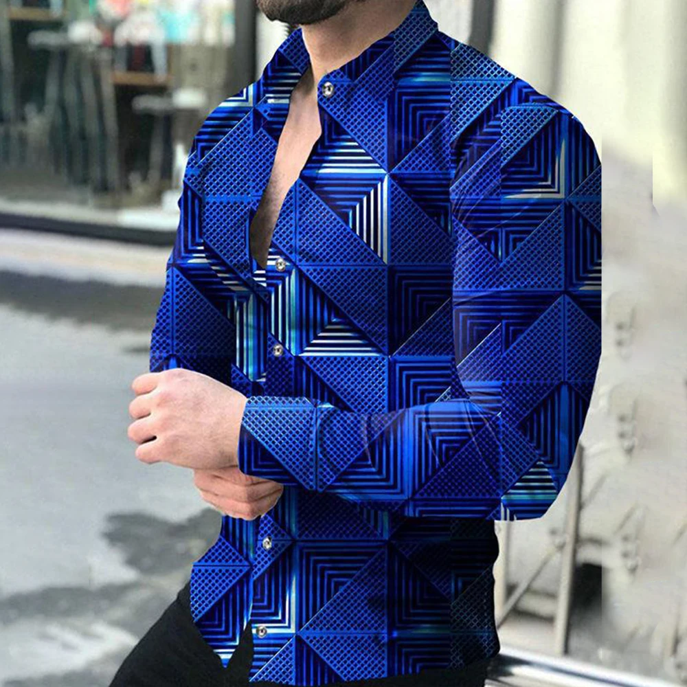 Men Shirt Long Sleeve Shirt Button Down Shirt Dress Shirt Fashion Men Printed Men's Collar Gradient Men's Slim Fashion
Men Shirt Long Sleeve Shirt Button Down Shirt Dress Shirt Fashion Men Printed Men's Collar Gradient Men's Slim Fashion