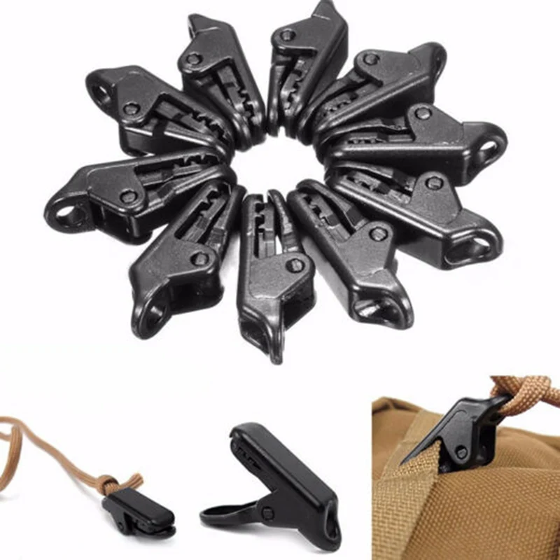 10pcs Camping Clips Snap Tend Tarp Holder Connector Canopy Hanger Outdoor Survival Tent & Shelters Accessories Equipment
10pcs Camping Clips Snap Tend Tarp Holder Connector Canopy Hanger Outdoor Survival Tent & Shelters Accessories Equipment
