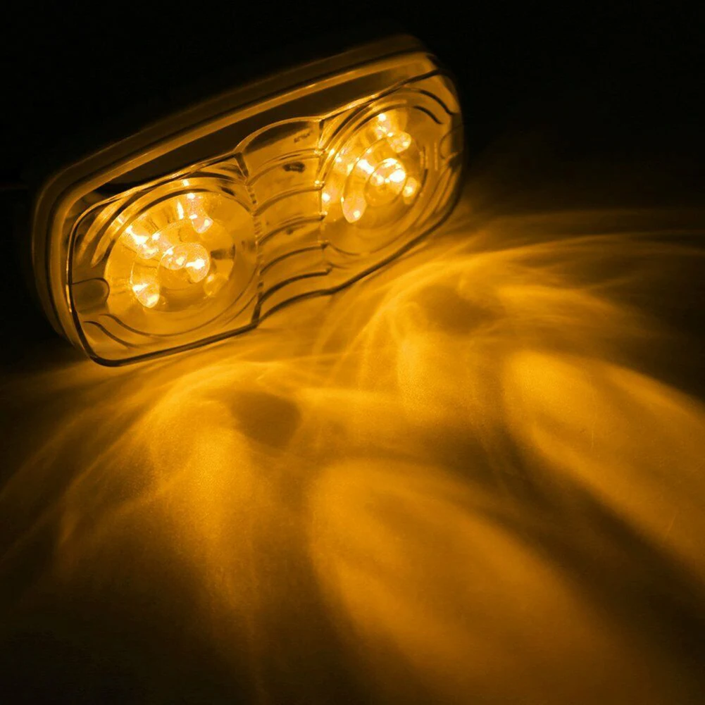 LED Truck Side Light Double Round Side Light 10LED Truck Signal Light Anti-tailgating Signal Lights Car Side Light 12/24V
LED Truck Side Light Double Round Side Light 10LED Truck Signal Light Anti-tailgating Signal Lights Car Side Light 12/24V
