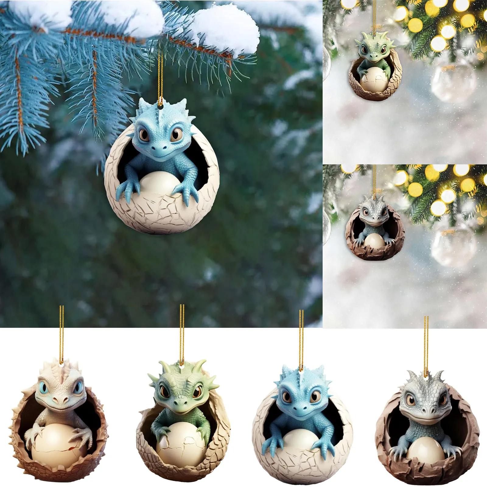 Colorful Dinosaur Decoration Pendant Holiday Gift Pendants Car Hanging Ornament Interior Decorations Key Chain Party Supplies
Colorful Dinosaur Decoration Pendant Holiday Gift Pendants Car Hanging Ornament Interior Decorations Key Chain Party Supplies
