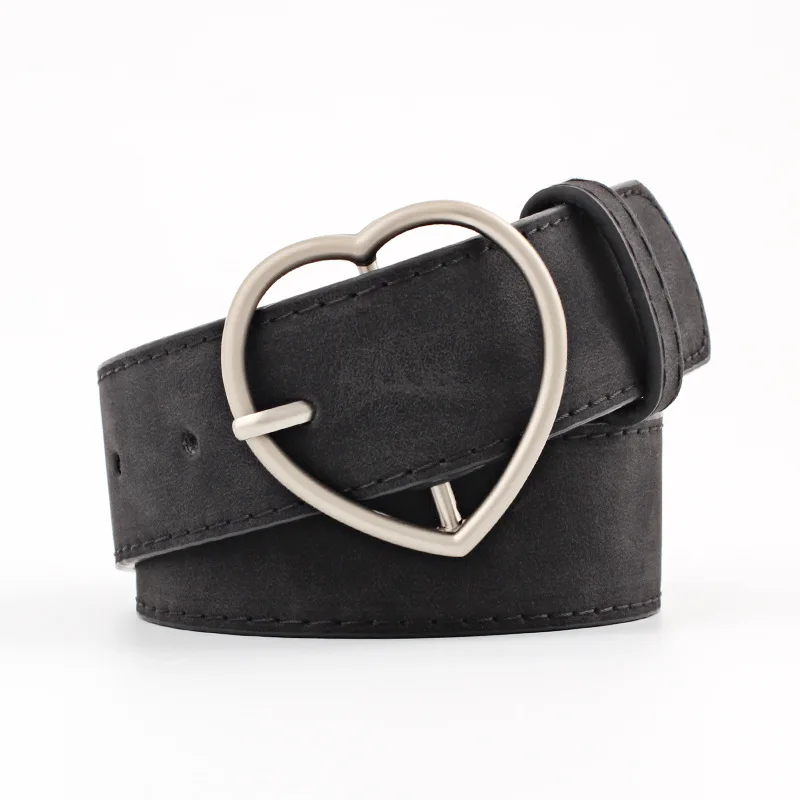 Retro Waist Women Belt Heart Shape Metal Buckle PU Leather Female Pants Jeans Belts Ladies Dress Waist Strap Fashion Waistband 
Retro Waist Women Belt Heart Shape Metal Buckle PU Leather Female Pants Jeans Belts Ladies Dress Waist Strap Fashion Waistband