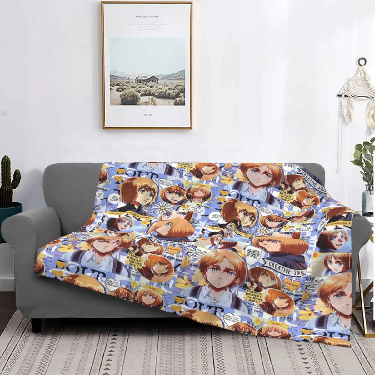 Armin Arlert-Manta a cuadros para cama, alfombra de muselina a cuadros con капуча, colcha, 220x240
Armin Arlert-Manta a cuadros para cama, alfombra de muselina a cuadros con капуча, colcha, 220x240