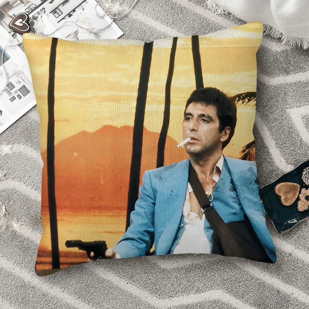 Scarface Hug Pillowcase Al Pacino Backpack Cushion Sofa DIY Printed Chair Coussin Covers Decorative
Scarface Hug Pillowcase Al Pacino Backpack Cushion Sofa DIY Printed Chair Coussin Covers Decorative