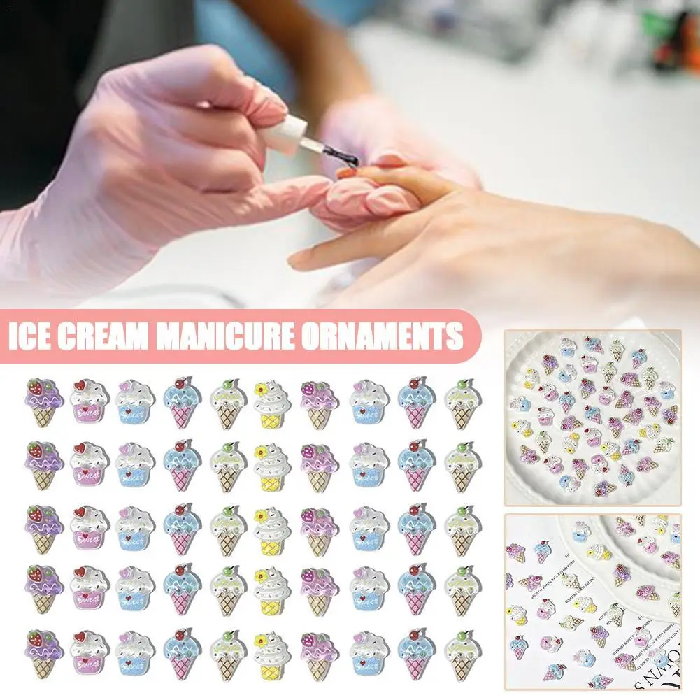 50Pcs/set New Cute Mini Little Ice Cream Cake Series Resin Flatback Cabochons Scrapbooks Manicure Ornaments Accessories
50Pcs/set New Cute Mini Little Ice Cream Cake Series Resin Flatback Cabochons Scrapbooks Manicure Ornaments Accessories