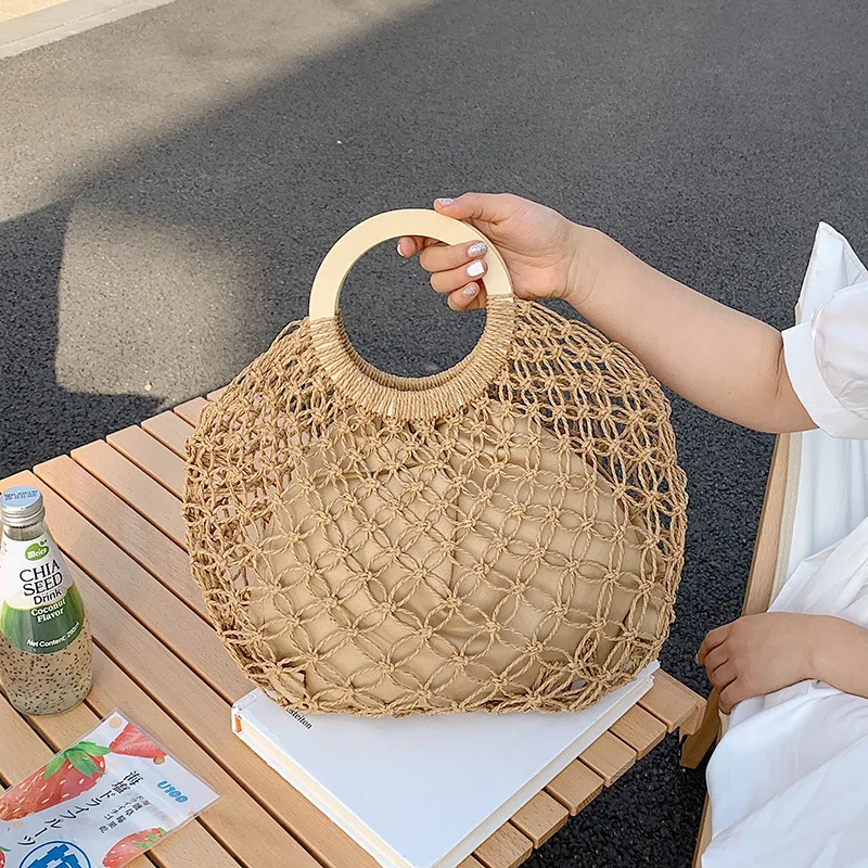 Summer Hollowed Out Straw Bag for Women Tote Weaving Large Capacity Designer Seaside Women's Handbag 2022 New Lady Beach Bags
Summer Hollowed Out Straw Bag for Women Tote Weaving Large Capacity Designer Seaside Women's Handbag 2022 New Lady Beach Bags