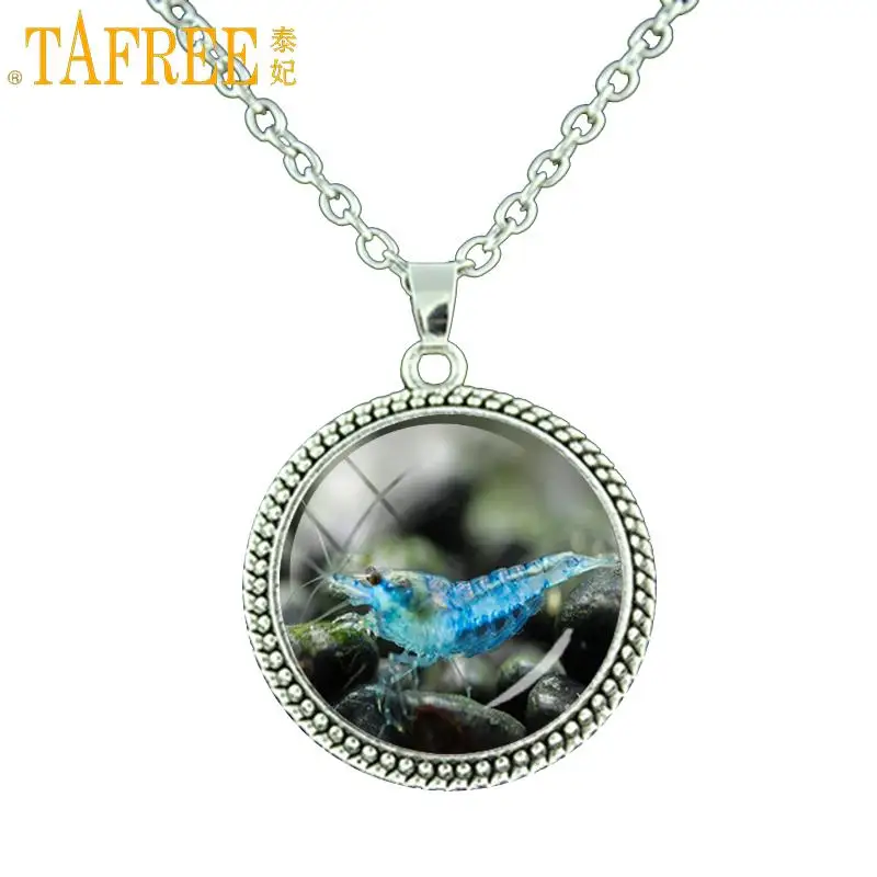 NEW handmade blue shrimp under the water charm necklace delicious food inspired animal pendant statement jewelry women E855
NEW handmade blue shrimp under the water charm necklace delicious food inspired animal pendant statement jewelry women E855