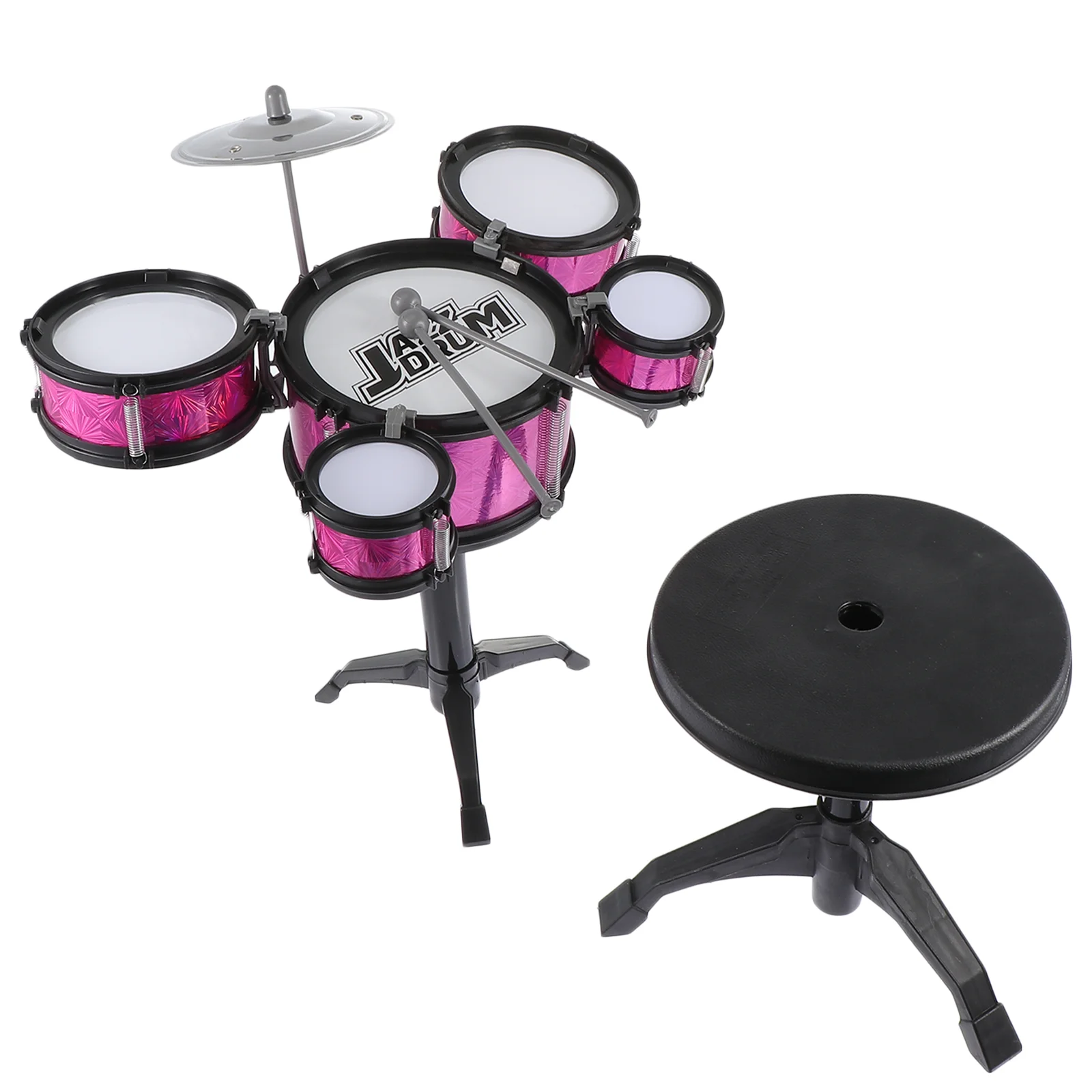 1 Set Early Musica Educational Drum Instruments Five- Drum Set Children Drum Stool Drum Kit for Kids
1 Set Early Musica Educational Drum Instruments Five- Drum Set Children Drum Stool Drum Kit for Kids