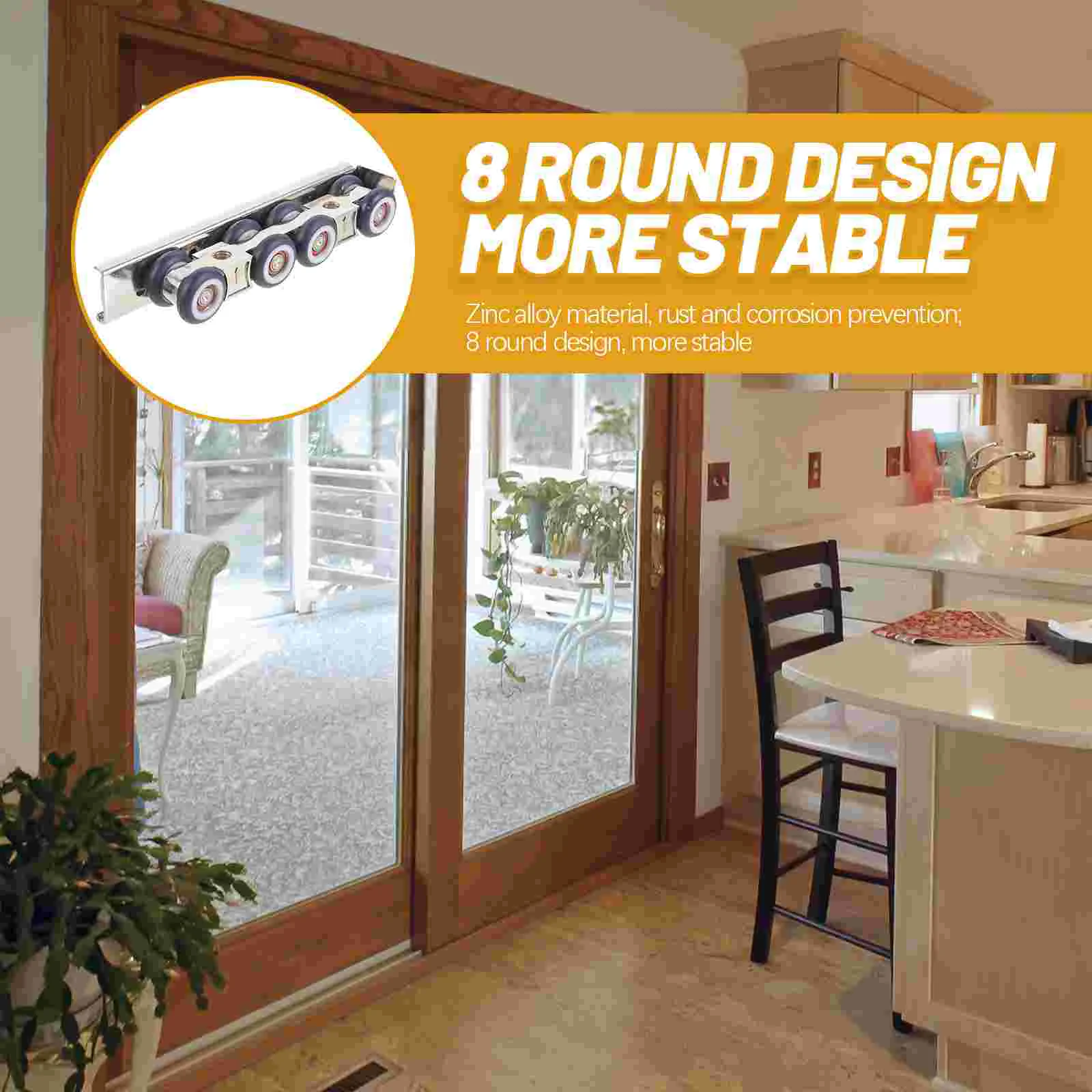 Bearing Pulley Sliding Door Kitchen Metal Closet Roller Zinc Alloy Wardrobe Barn 
Bearing Pulley Sliding Door Kitchen Metal Closet Roller Zinc Alloy Wardrobe Barn