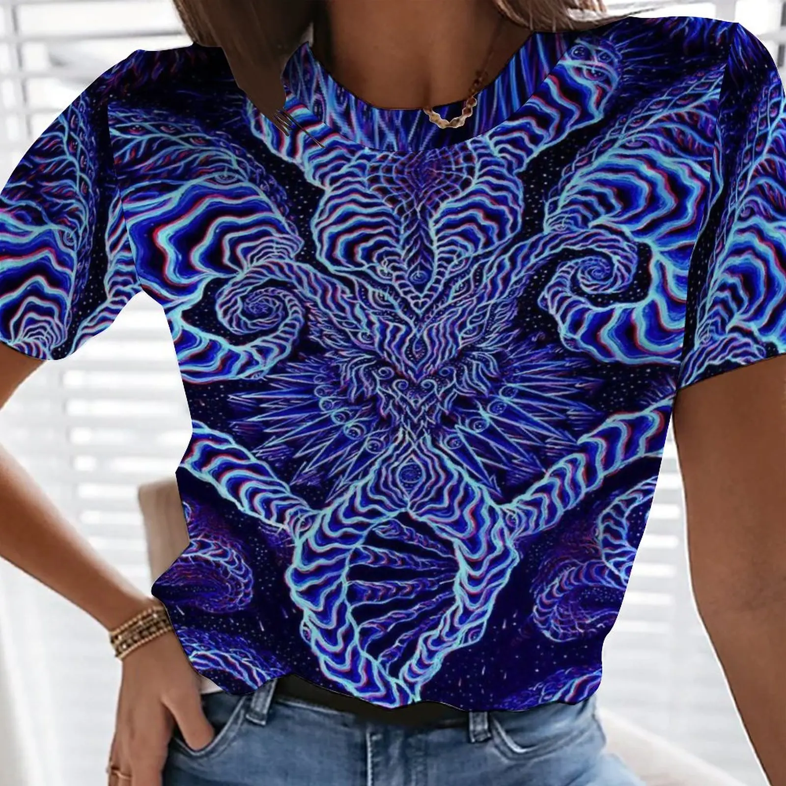 New foreign trade 3D digital printing hand-painted colorful T-shirt women's T-shirt fashion breathable T-shirt
New foreign trade 3D digital printing hand-painted colorful T-shirt women's T-shirt fashion breathable T-shirt