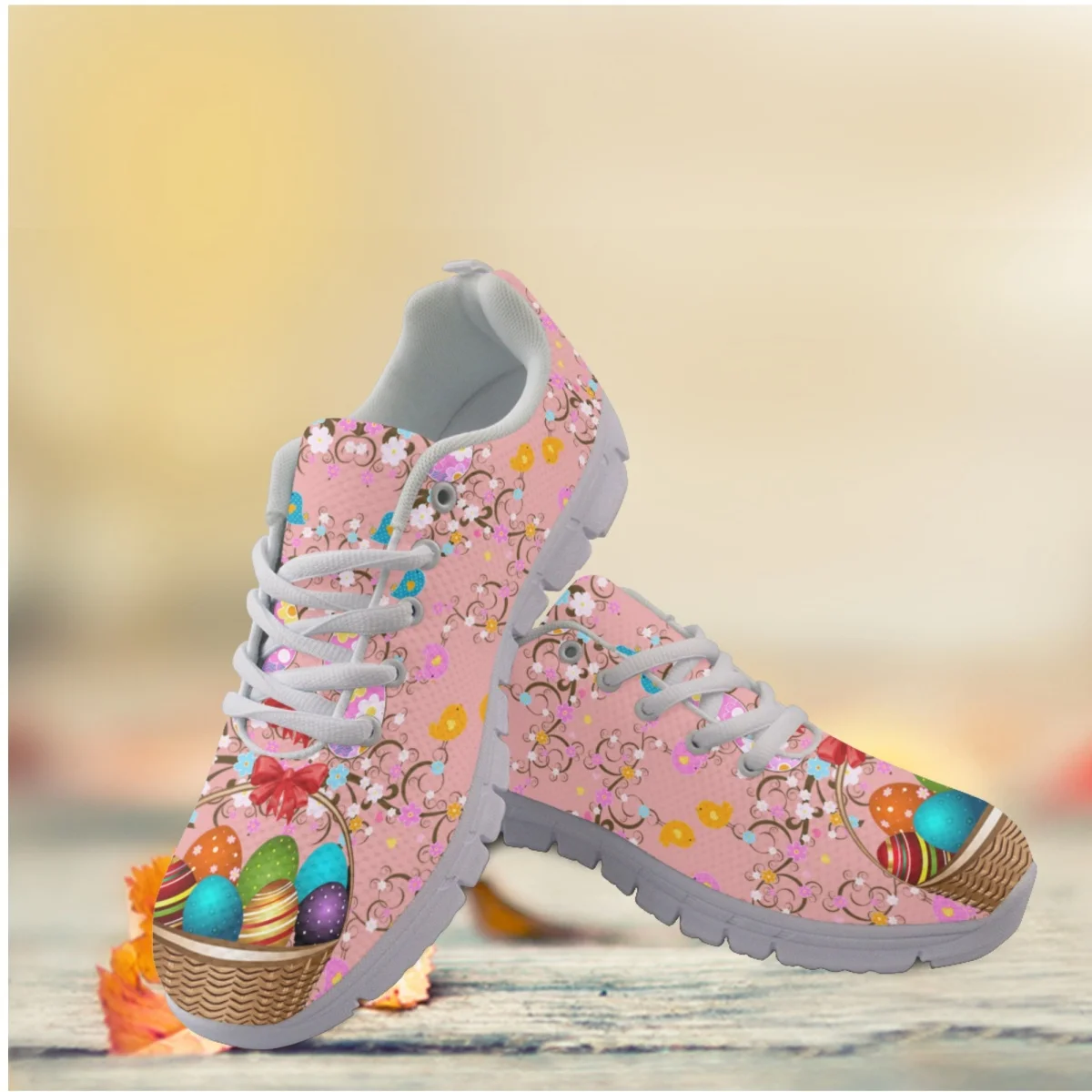Кроссовки пасхальные с цветочным принтом, легкие дышащие, Вулканизированная подошва, Нескользящие, на шнуровке, обувь для бега, пасхальные подарки 
Кроссовки пасхальные с цветочным принтом, легкие дышащие, Вулканизированная подошва, Нескользящие, на шнуровке, обувь для бега, пасхальные подарки