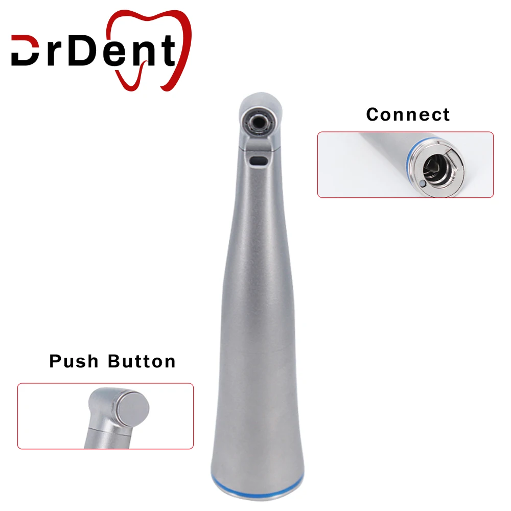 Mini Head Inner/External Water Spray 1:1 Contra Angle Blue Ring Low Speed Push Button Dental Handpiece Equipment Teeth Tools
Mini Head Inner/External Water Spray 1:1 Contra Angle Blue Ring Low Speed Push Button Dental Handpiece Equipment Teeth Tools