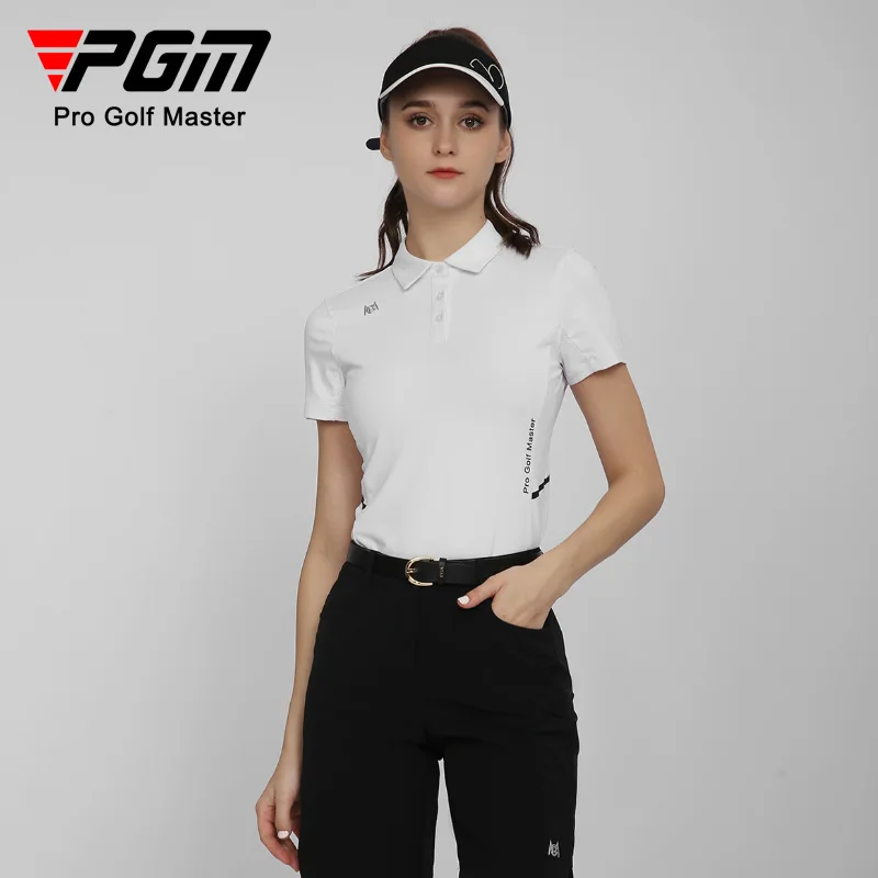 PGM Golf Women's Short Sleeve T-shirt Summer Sports Perforated Cool Top Golf Wear for Women
PGM Golf Women's Short Sleeve T-shirt Summer Sports Perforated Cool Top Golf Wear for Women