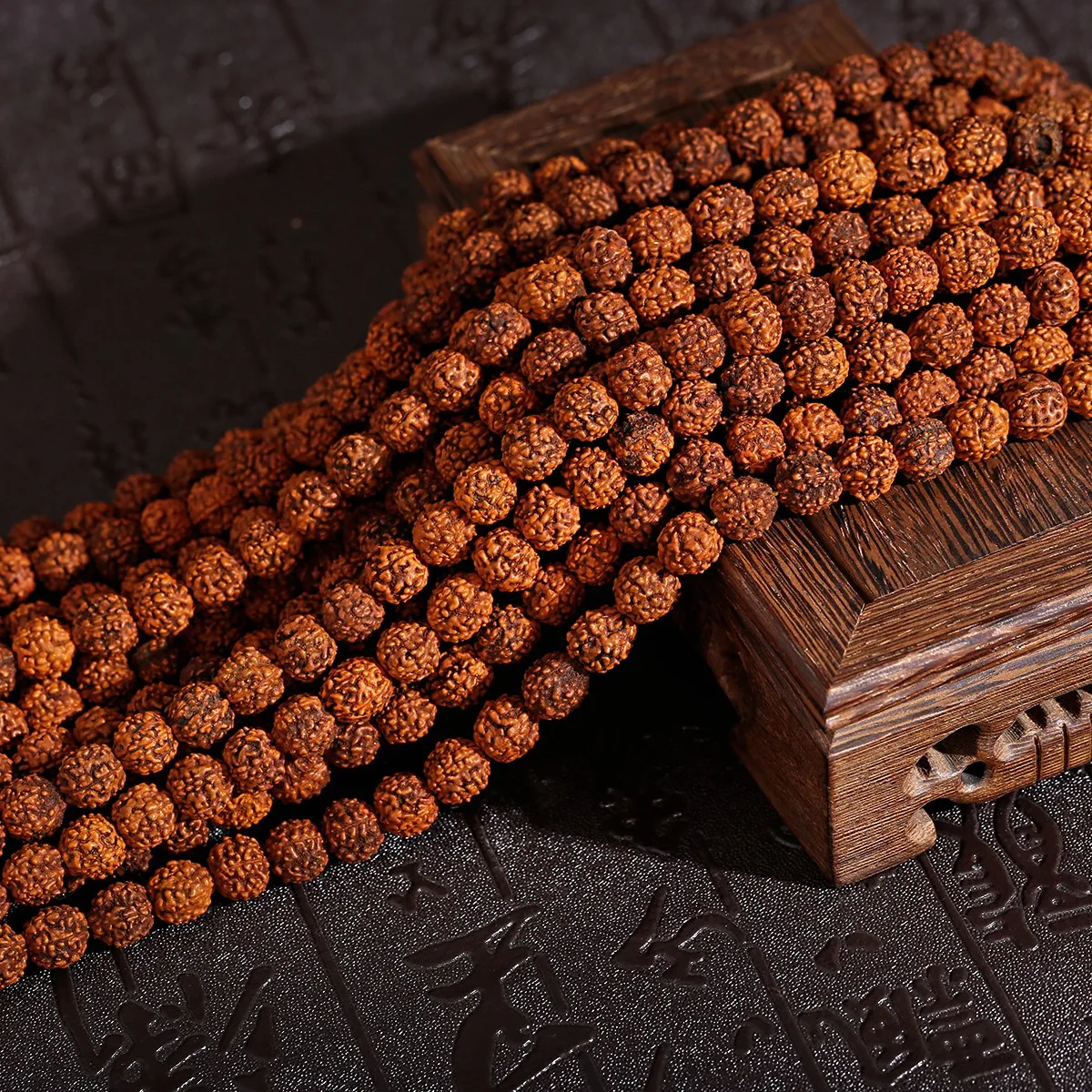 108pcs Ethnic Vajra Bodhi Rudraksha Beads For Making Bracelet Accessories Meditation Mala Prayer Tibetan Buddhism
108pcs Ethnic Vajra Bodhi Rudraksha Beads For Making Bracelet Accessories Meditation Mala Prayer Tibetan Buddhism