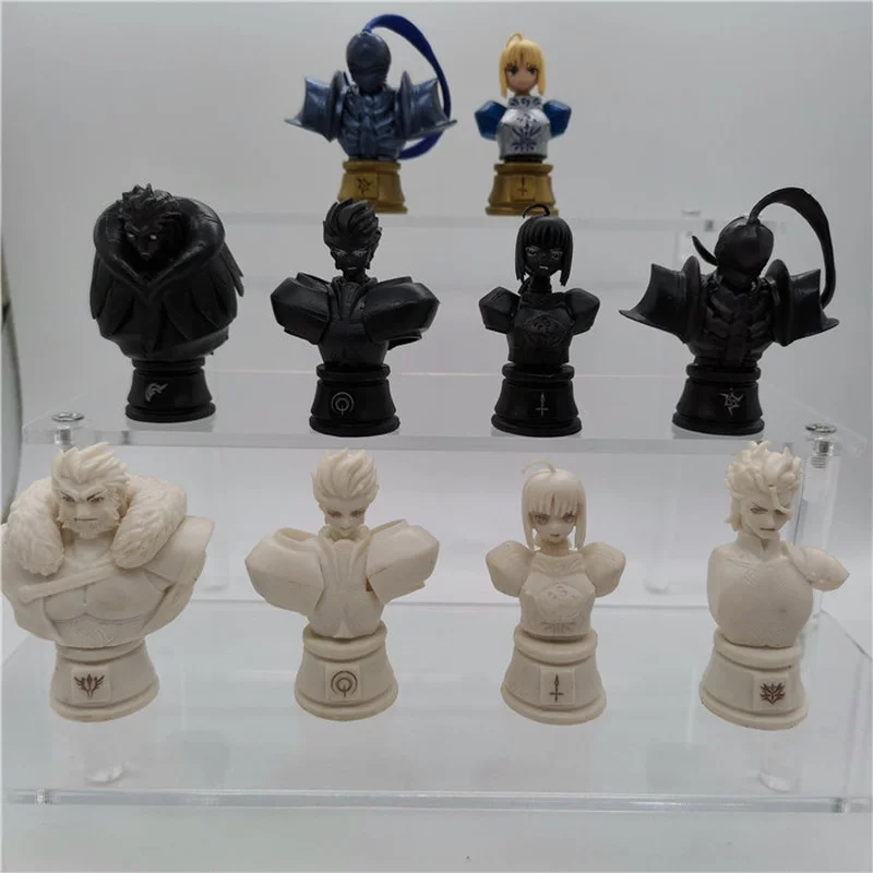 Animation FATE ZERO Saber Gilgamesh Iskandar Caster Berserker International Chess Pieces Ornaments Model Toy
Animation FATE ZERO Saber Gilgamesh Iskandar Caster Berserker International Chess Pieces Ornaments Model Toy